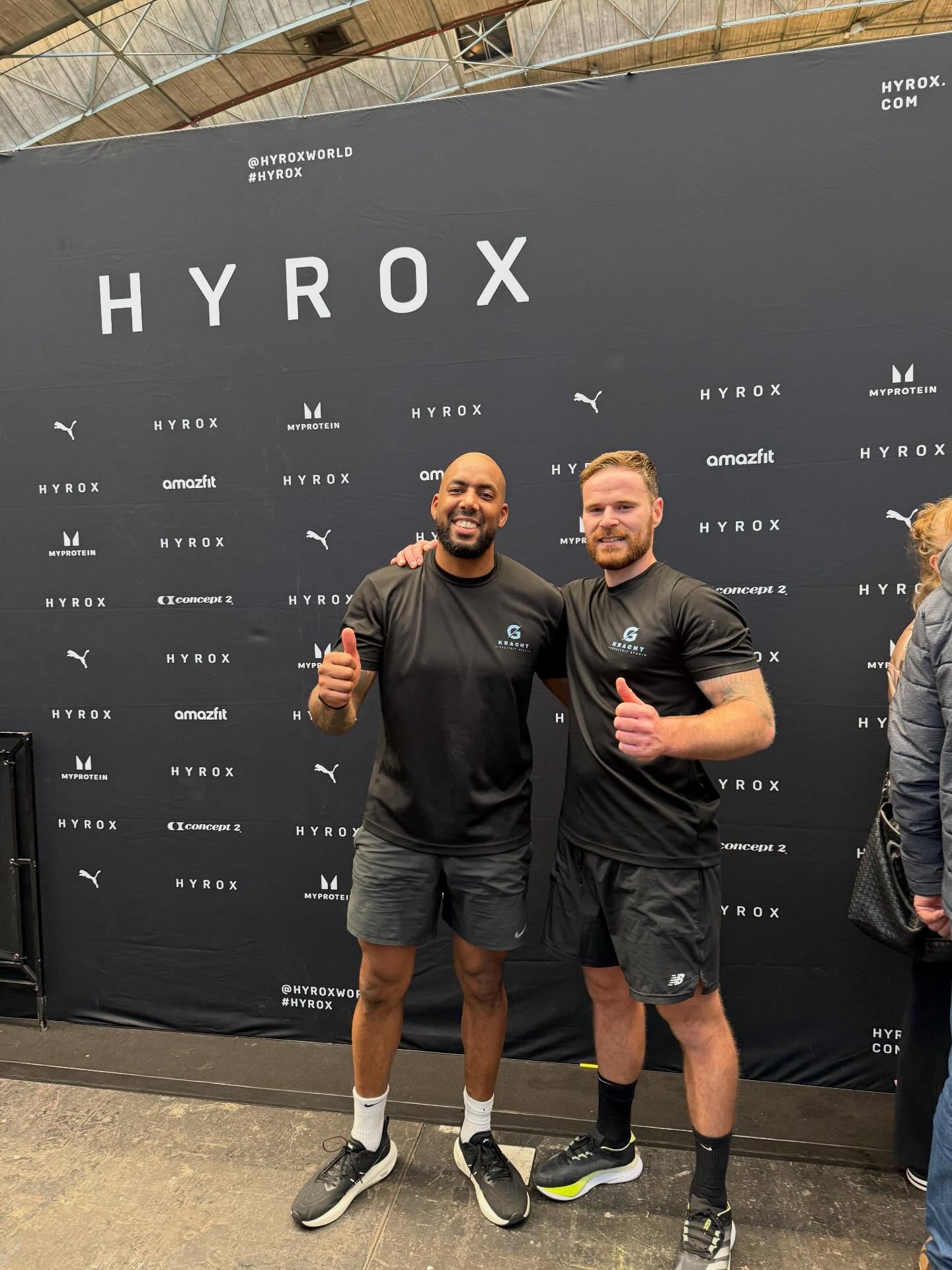 Gordon en Arjen bij HYROX Benelux 2026